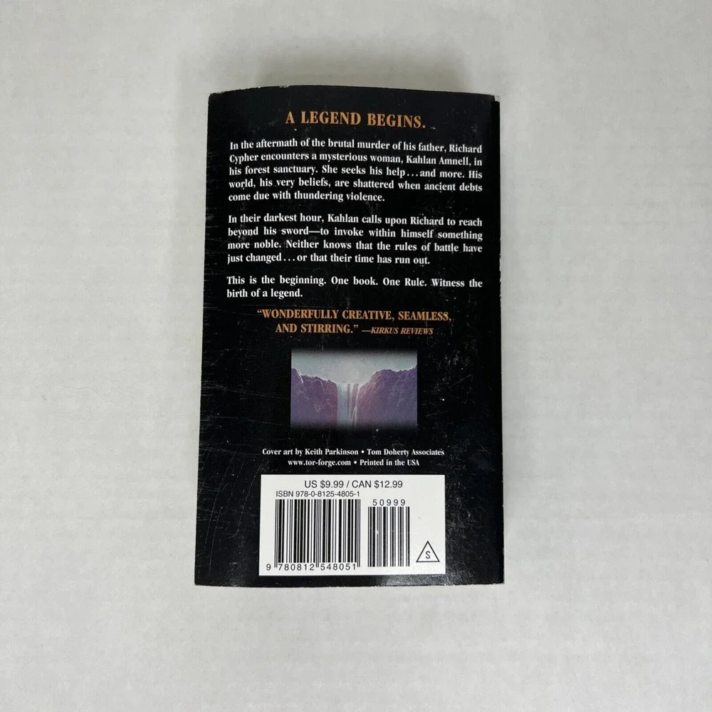 Wizard's First‎ Rule (Sword of Truth, Book 1) - Mass Market Paperback -